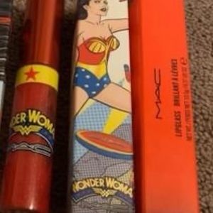 MAC NEW Wonder Woman Lipglass in “Wonder Woman”